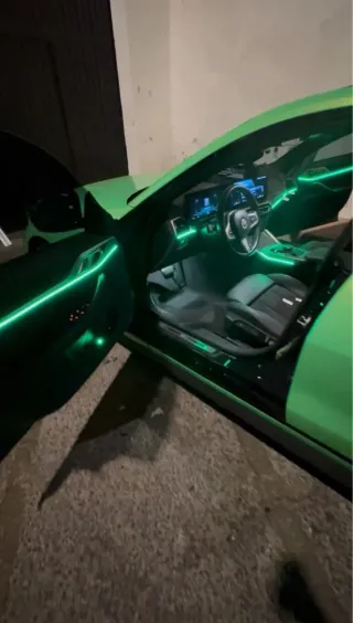 Luces LED RGB Acrílicas para Interior de Coche