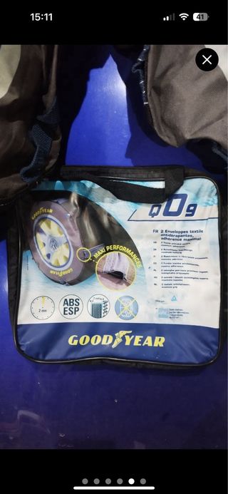 Cadenas textiles para nieve Goodyear