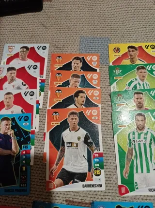 Lote de cromos de fútbol