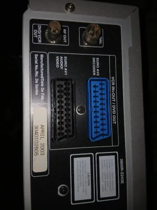 LG Reproductor DVD VCR Combo