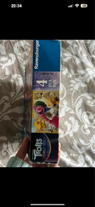 Ravensburger Trolls 4 Puzzles en 1 Caja