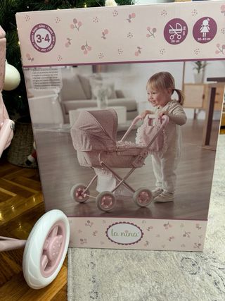 Silla de muñeca La Nina con capota