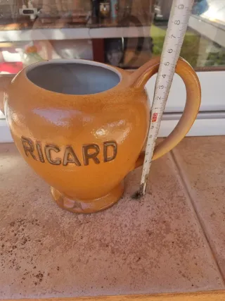 Jarra Ricard Vintage Cerámica