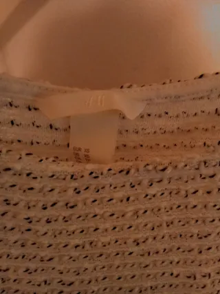 Jersey H&M Beige Dorado Talla M