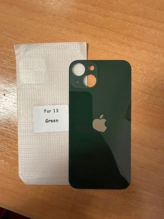 Parte trasera iPhone 13 Verde