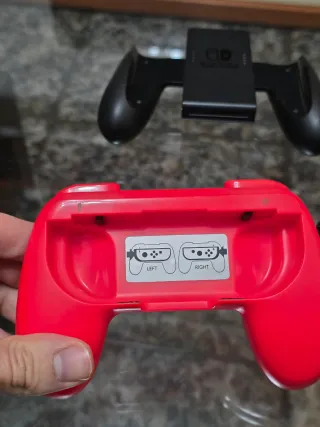 Nintendo Switch accesorios Grip mandos y correas