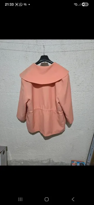 Cappotto Made in Italy Tg 46 Rosa