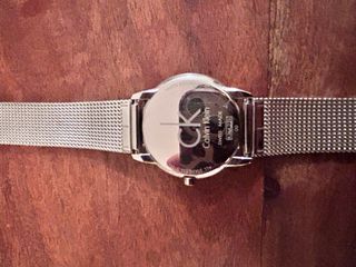 Reloj Calvin Klein Plata Malla