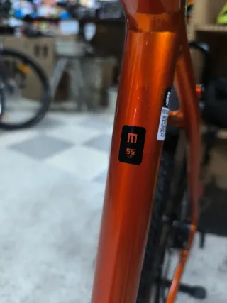 Bicicleta KTM Strava Naranja