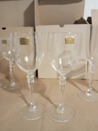 Copas de cristal D. Arques