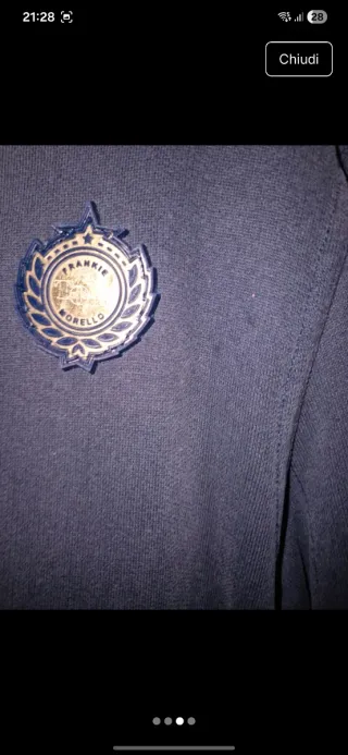 Giacca ragazzo doppiopetto xl