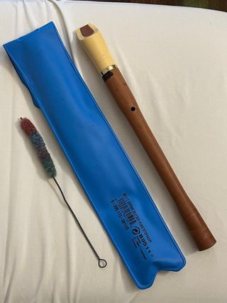 Flauta dulce Hohner madera con funda
