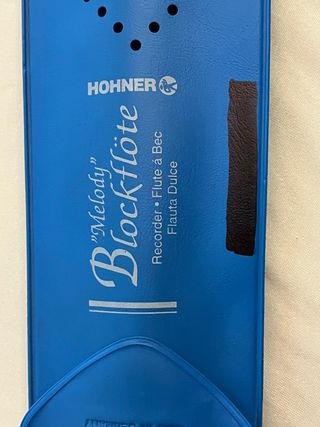 Flauta dulce Hohner madera con funda