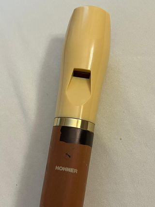 Flauta dulce Hohner madera con funda