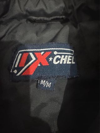 Chaqueta Bomber Moto Boxy fit Negra y Roja