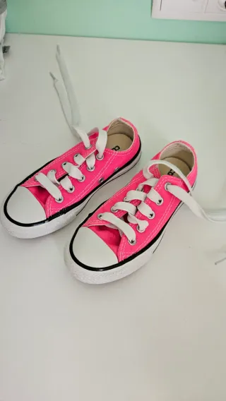 Zapatillas Converse Niña Talla 27 Rosa