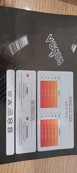 Son 2 Kimono Venum Contender 2.0 Kids Talla C0