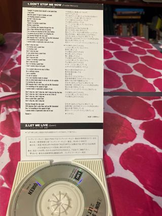 Queen - Don't Stop Me Now (Minidisco)