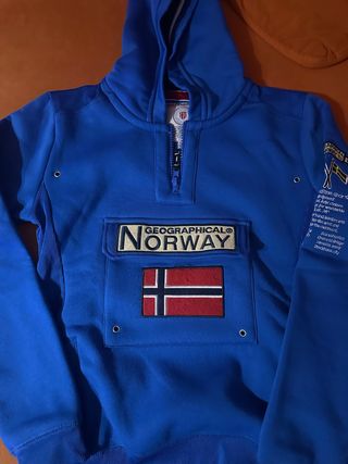 Sudadera Geographical Norway Azul