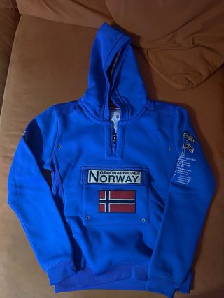 Sudadera Geographical Norway Azul