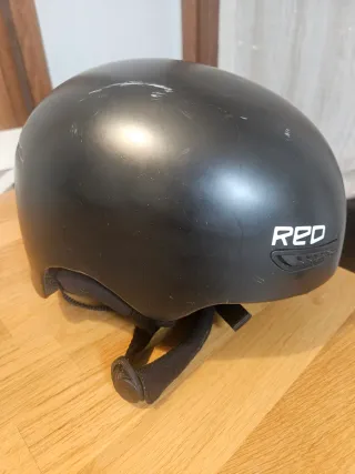 Casco de Nieve para Adulto Negro