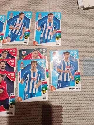 Lote de cromos de fútbol