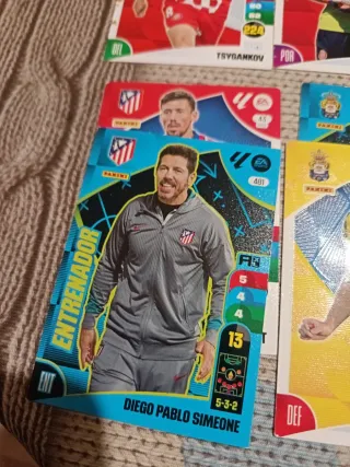 Lote de cromos de fútbol