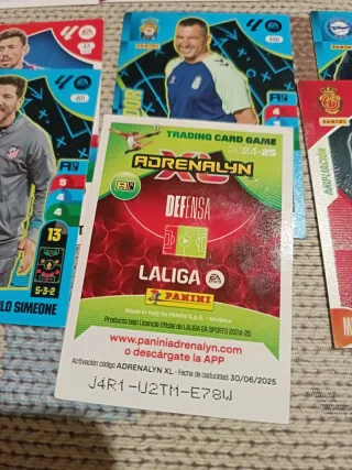 Lote de cromos de fútbol