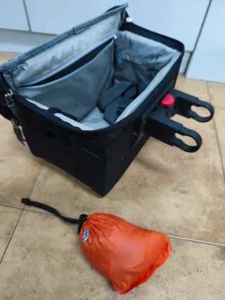 Bolsa Manillar Bicicleta VAUDE Negra