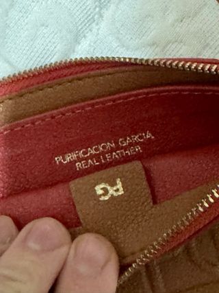Bolso Pochette Purificación García Marrón