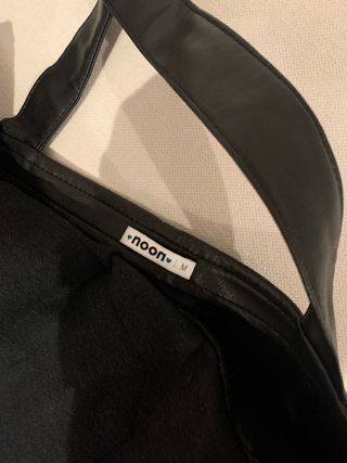 Mono Piel Sintética Negro Noon Talla M