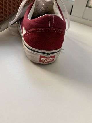 Vans Old Skool Rojas Talla 39