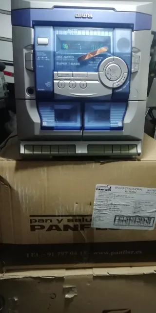 Minicadena Aiwa NSX-SZ100 Super T-Bass