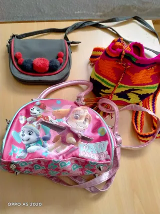 Lote bolsos niña