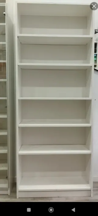Estantería Billy Ikea Blanca 80cm