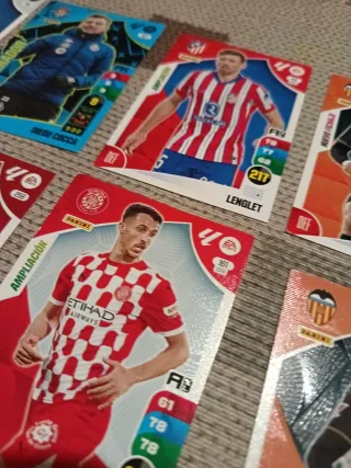 Lote de cromos de fútbol