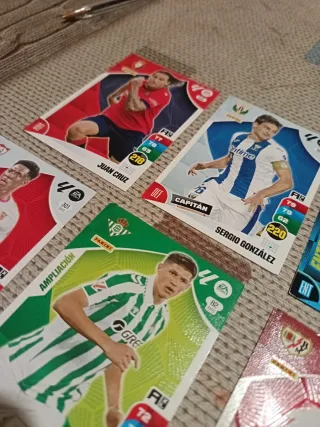 Lote de cromos de fútbol