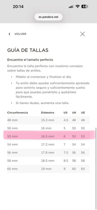 Anillo deseo Pandora plata