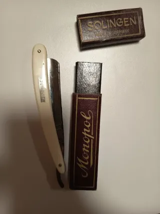 Cuchilla Afeitar Monopol Solingen Vintage