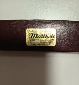 Cuchilla Afeitar Monopol Solingen Vintage