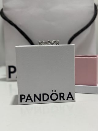 Anillo zigzag Pandora plata