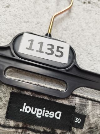 Pantalón Desigual Gris Multicolor