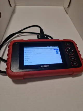 Equipo diagnosis Launch rojo