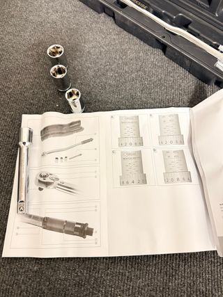 Llave dinamométrica Parkside