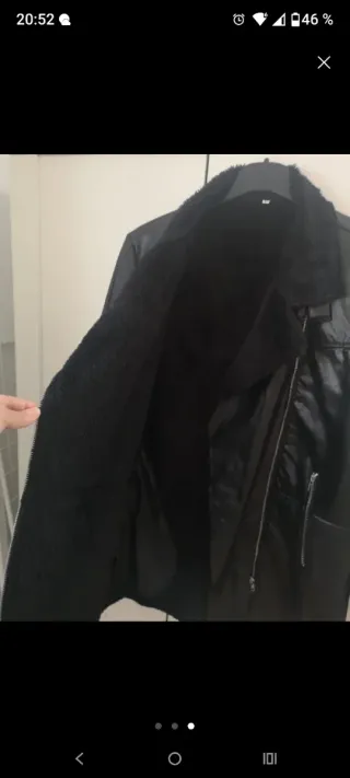 Chaquetón mujer T.M negro