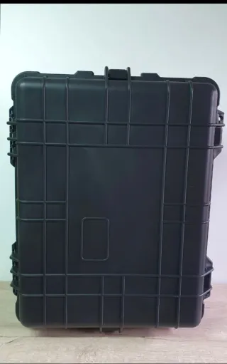 Maletín tipo peli Negro con Espuma Protectora