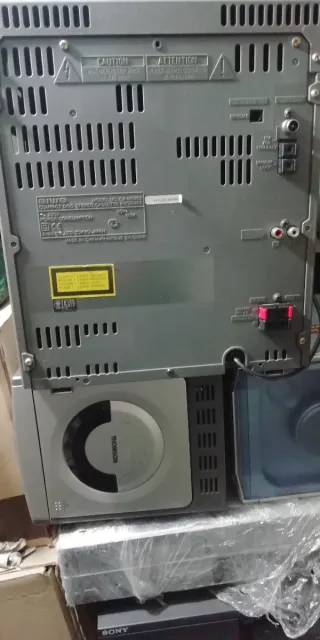 Minicadena Aiwa NSX-59 Plata