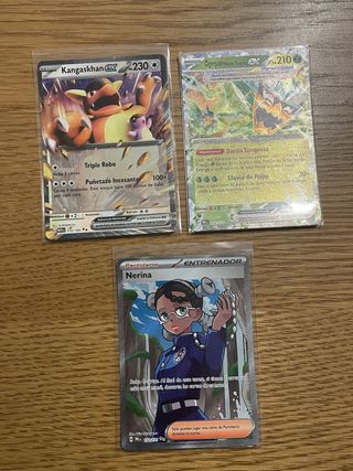 Lote 3 Cartas Pokémon