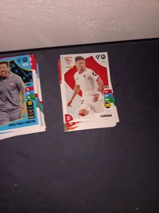 Lote de cromos de fútbol Panini