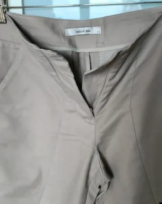 Pantalón Bimba y Lola Talla 40 Beige